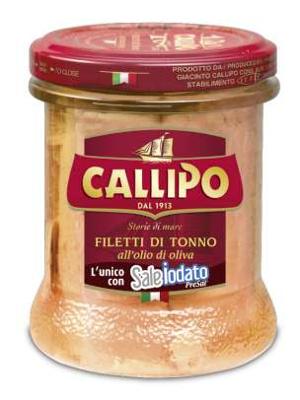 Callipo Mister Tonello Filetti di Tonno all' Olio Oliva 170g