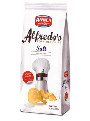 Alfredo's chips salted 150g