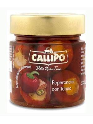Callipo Peperoncino Ripieni con Tonno 240g