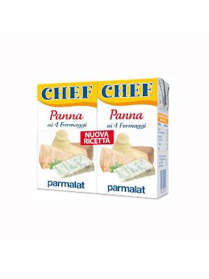 Parmalat Panna Chef 4 Formaggi 2x125ml