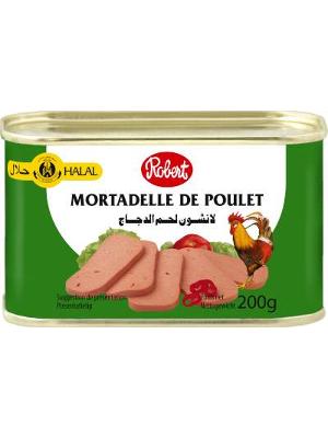 Robert Mortadella Poulet Halal 200g