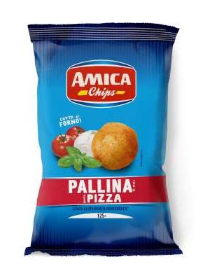 Amica Snack Palline Boulettes de maïs pizza 125 g
