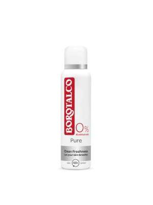 Borotalco Pure 0% Alu Salts Clean Freshness Spray 150ml