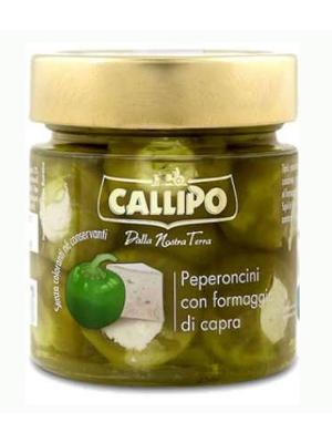 Callipo Peperoncino Ripieni Caprino 225g