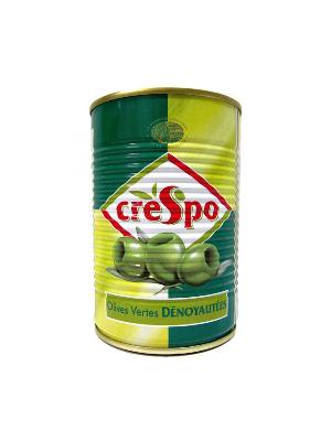 Crespo olives vertes denoyautées boite 1/2 34/39