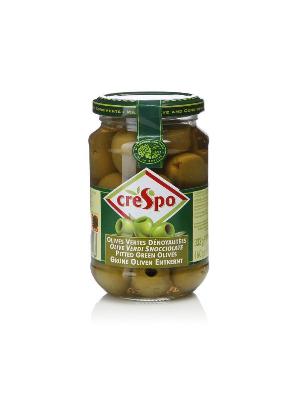 Crespo olives vertes denoyautées bocale 37cl 26/29