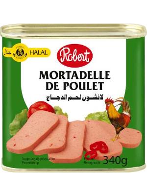 Robert Mortadella Poulet Halal 340g