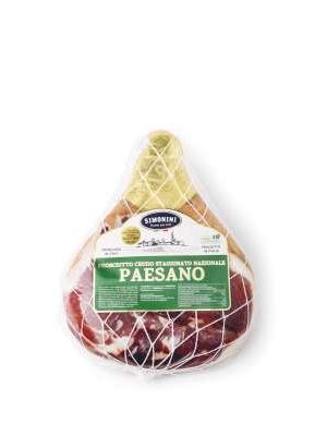 Simonini Prosciutto Stag. Italiano Paesano Piatto ca 7.5kg
