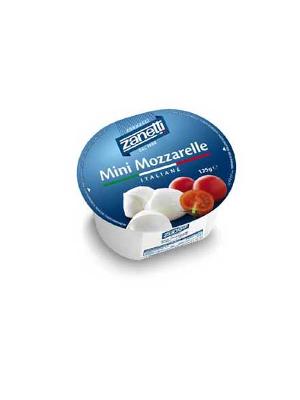 Zanetti Mini Mozzarelle Vaschetta 125g